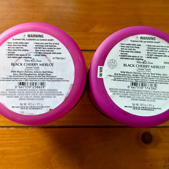 $23 Each U Pick Your Set of 2 Candles - 3-Wick Bath & Body Works $46 for the Set - Picture 9 of 9